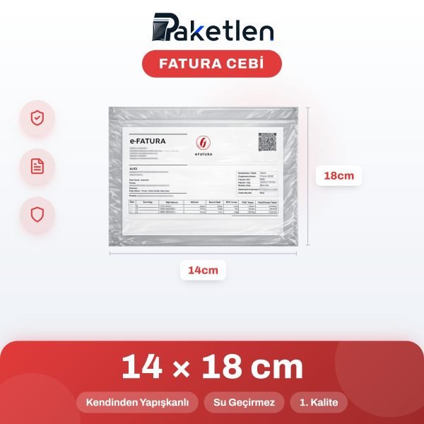 Fatura Cebi 14x18 cm