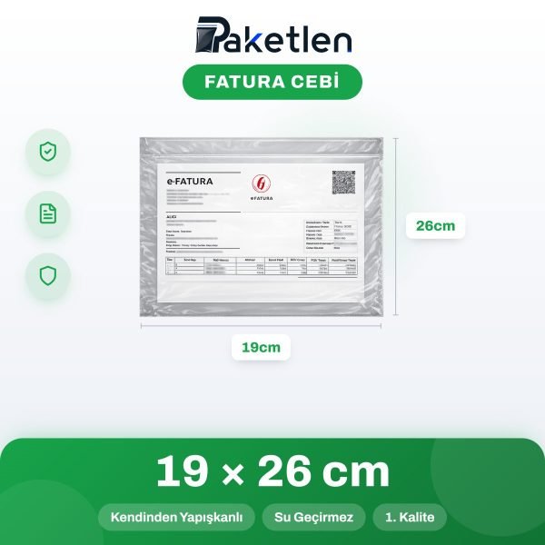 Fatura Cebi 19x26 cm