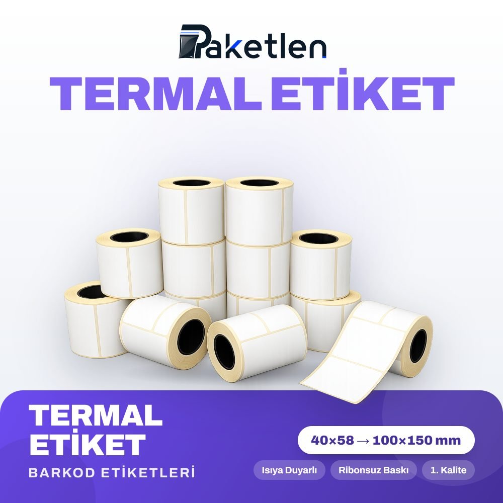 Termal Etiket — 4 ürün